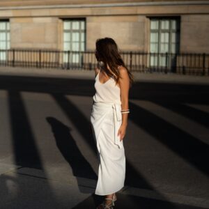 Vynvytis Skirt in White