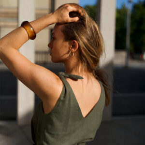 lelija blouse green pieva