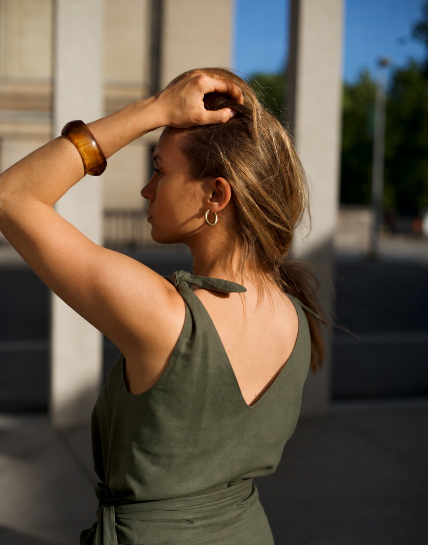 lelija blouse green pieva